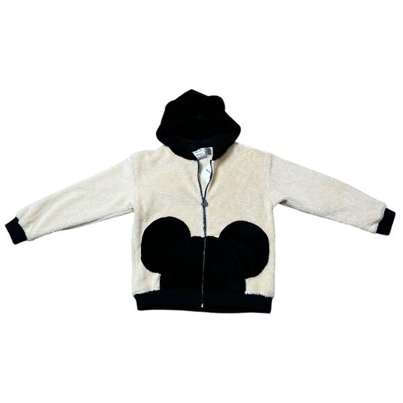 Disney Other - Disney x Forever 21 Fleece Micky Mouse Hooded Youth Jacket 14 XL NWT
